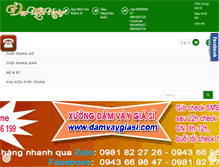 Tablet Screenshot of damvaygiasi.com